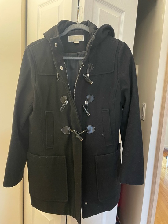 Michael Kors Jackets & Blazers - Black Hooded Toggle Coat - Women's Classic Winter Jacket Michael Kors size M